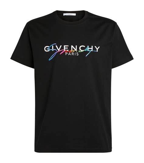 givenchy black t-shirt|black and white givenchy shirt.